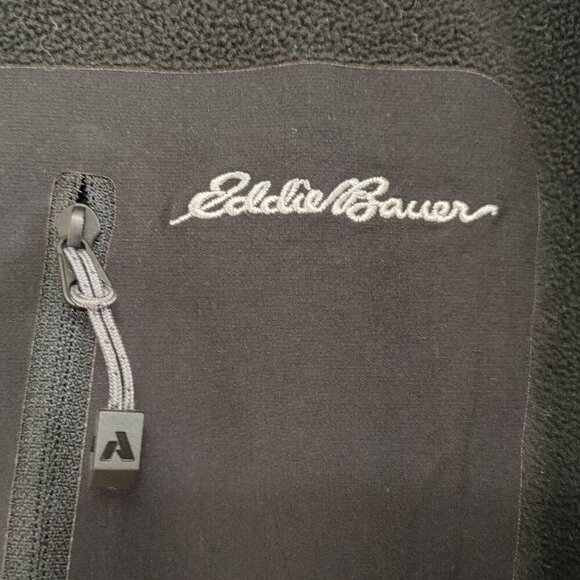 Eddie Bauer 1/4 Zip Pullover Men's Medium First Ascent Polartec Hiking Fleece - Picture 2 of 7